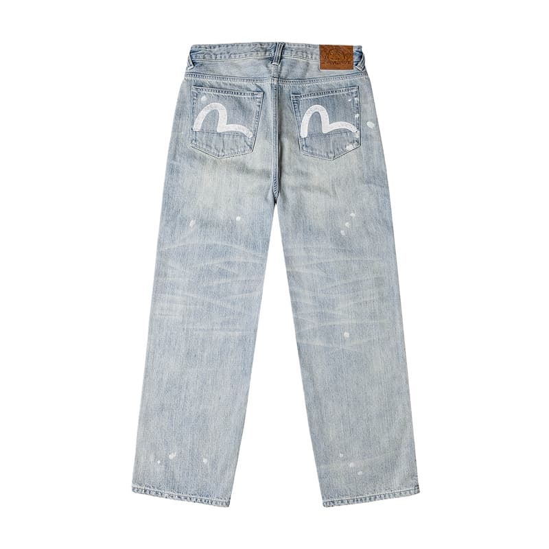 Штаны EVISU New Vintage 2025 Осенние Джинсы Мужские - изображение 2