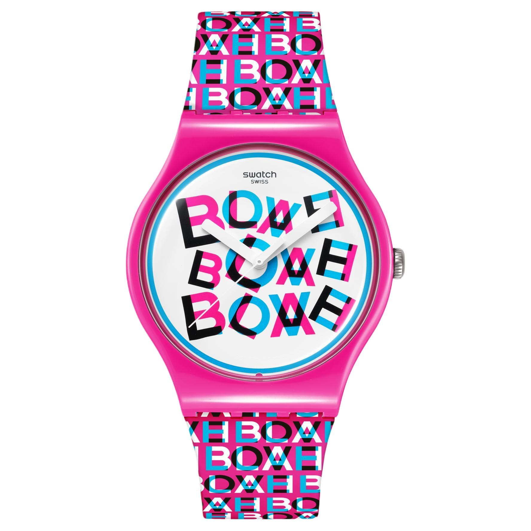Часы Swatch Quartz Механизм Унисекс Часы 41 мм Белый Циферблат Био-основанный Материал Корпус Часов Силиконовый Ремешок - изображение 1