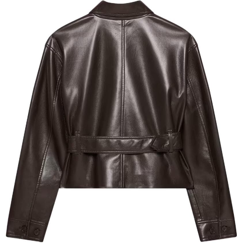 ARITZIA SS26 BABATON Kerr Куртка UnReal Кожаные куртки и пальто Женские - изображение 2