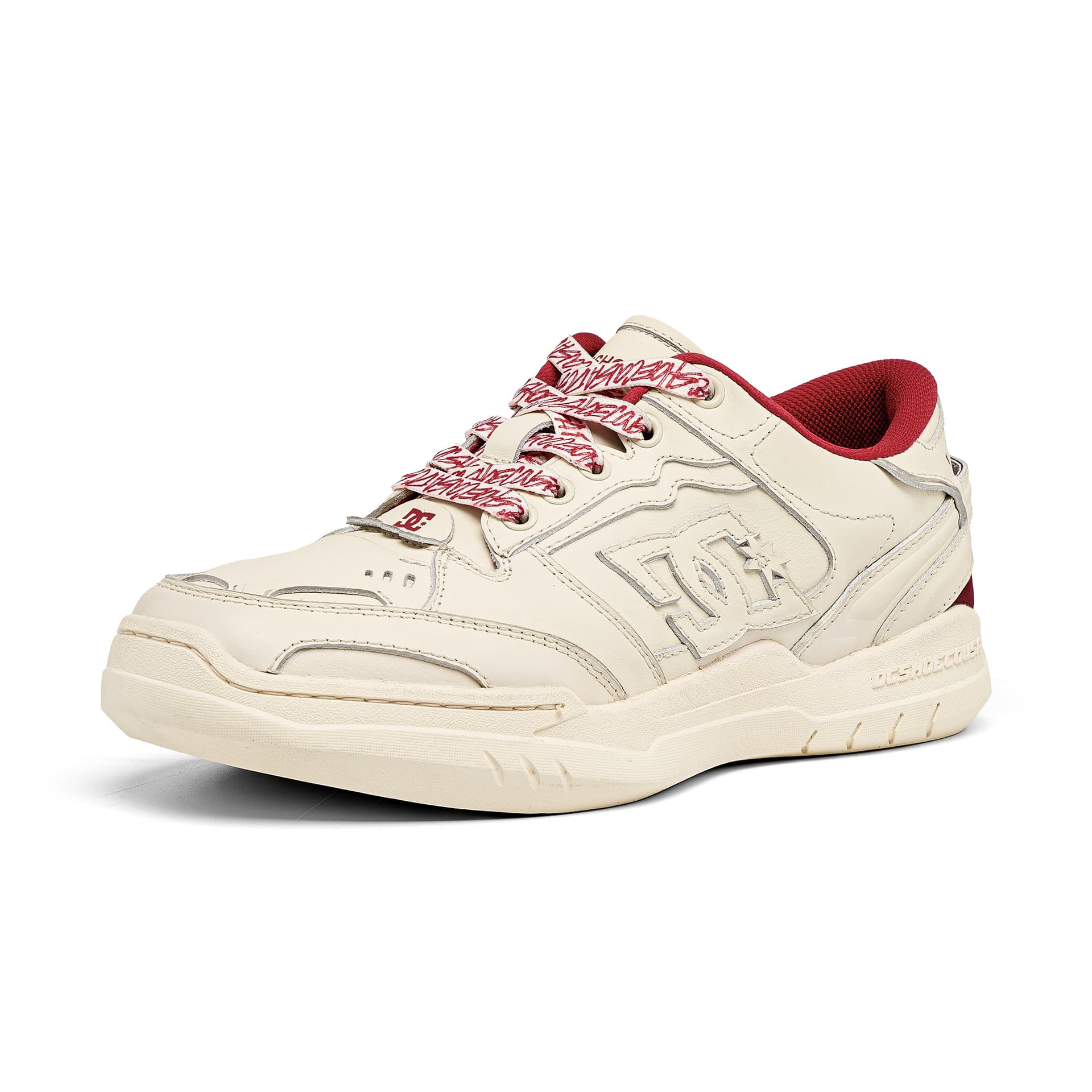 Кроссовки DCSHOES Mechera Лицевая коровья кожа Низкий топ Повседневная обувь Мужская - изображение 2