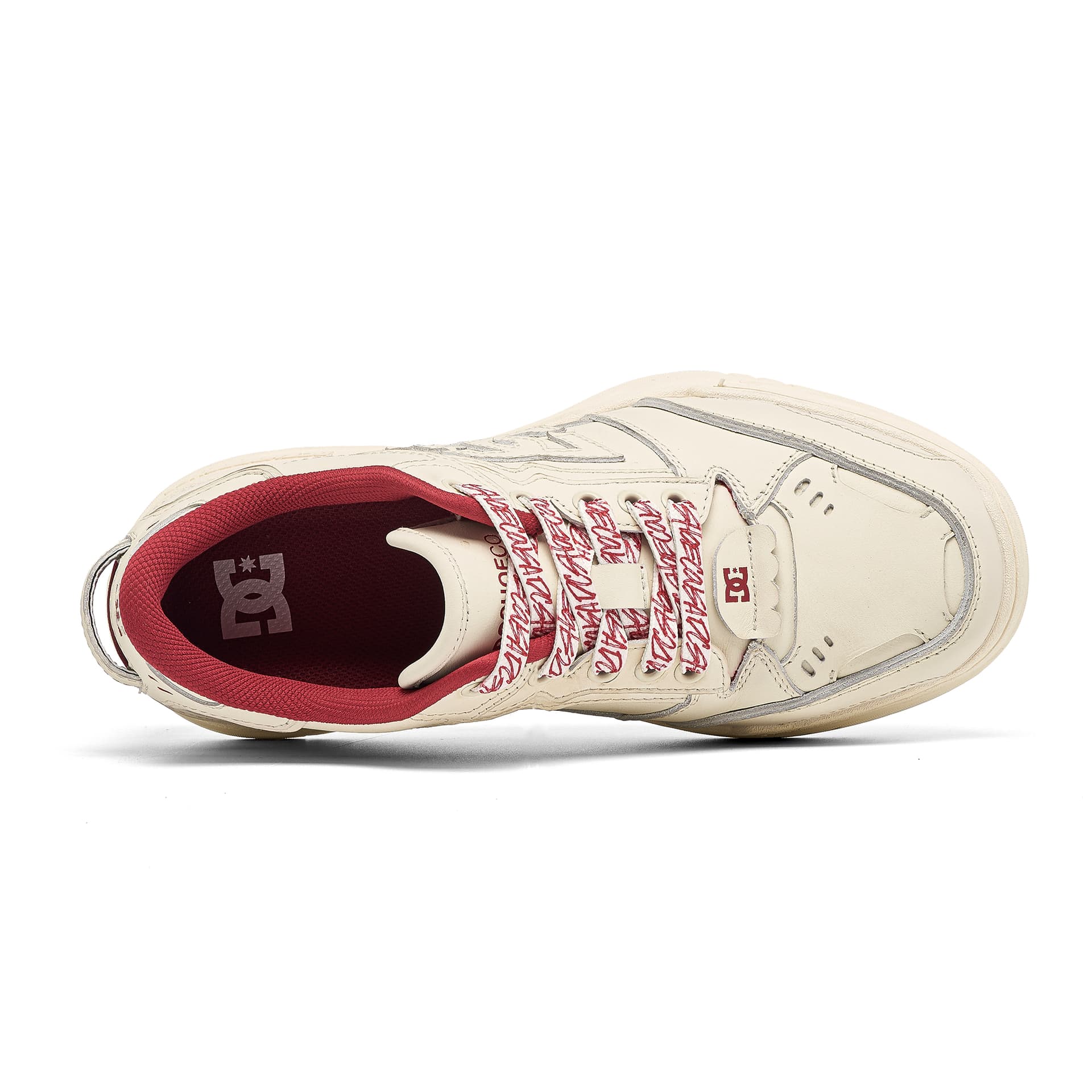 Кроссовки DCSHOES Mechera Лицевая коровья кожа Низкий топ Повседневная обувь Мужская - изображение 4