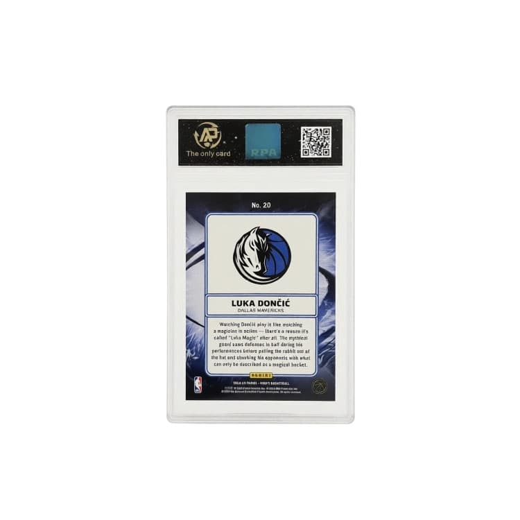 PANINI Hoops Лука Дончич 77 Зеленый Флуоресцентный T-Рубашка Классическая Коллекция Сертифицированные Карты 1 Размер - изображение 2