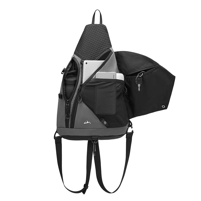 Нагрудная сумка HLA The Mountain Collection Ткань Quiver Сумка Сумка через плечо Сумка-слинг Стандартная (стандартная) Унисекс - изображение 2