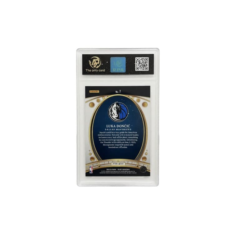 PANINI SELECT Лука Дончич 77 Pupil Голографическая карта Классическая коллекция сертифицированные карточки 1 шт - изображение 2