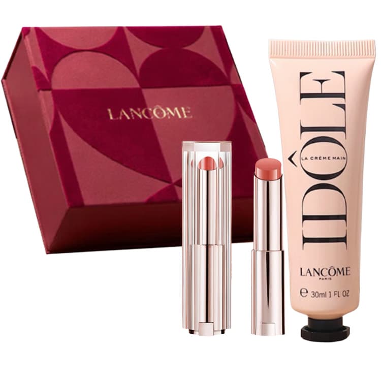 LANCOME Ароматизированная Кремовая Жидкая Помада Набор Макияжа 2026 Limited Edition на День Влюбленных Естественный - изображение 1