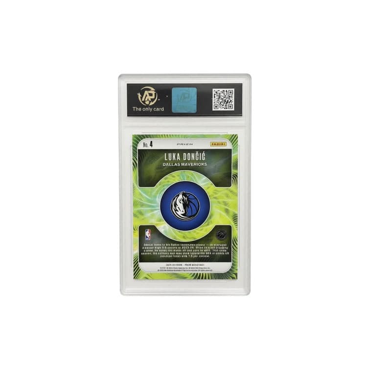 PANINI PRIZM Лука Дончич 77 Зеленая Энергия Рефракция Классическая Коллекция Сертифицированные Карты 1 Упаковка - изображение 2