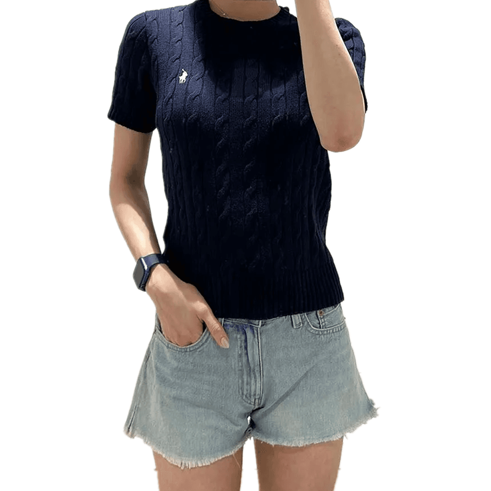 Кофта Polo Ralph Lauren SS23 Трикотаж Стандартный размер Женские Синий - изображение 3