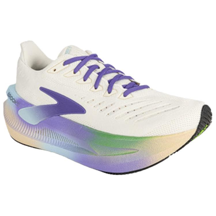 Кроссовки для бега Беги Brooks Glycerin Max Кроссовки Мужские Бежево-фиолетовые - изображение 2