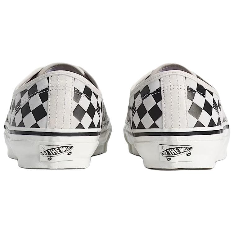 Кроссовки Vans Premium Authentic Low Топ Скейтборд Обувь Унисекс Черный белый - изображение 3