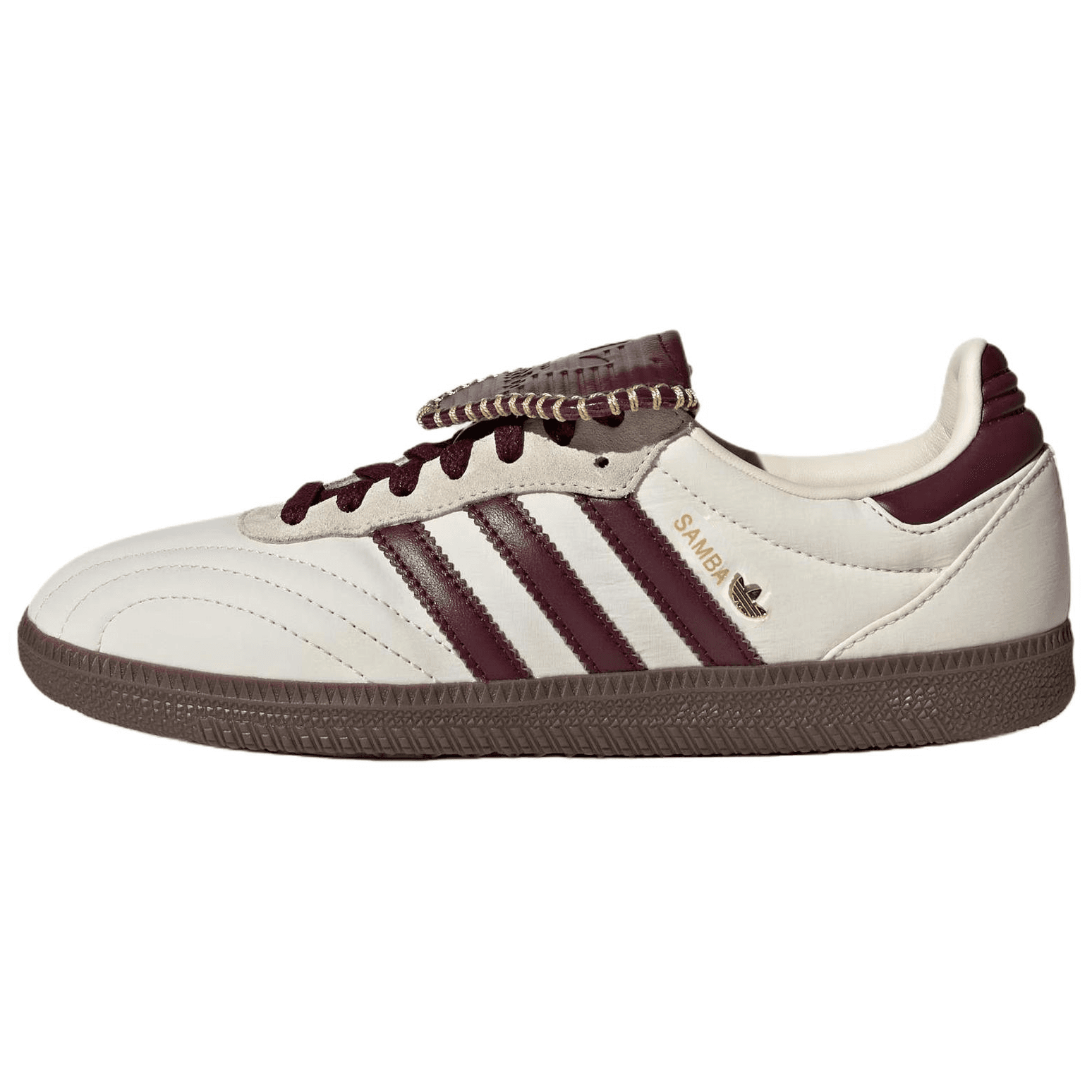Кроссовки Adidas Originals Samba Скейтборд Обувь Женские Сливочный - изображение 1