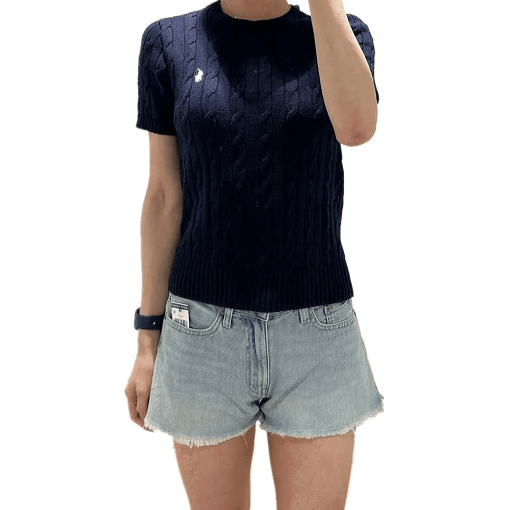 Кофта Polo Ralph Lauren SS23 Трикотаж Стандартный размер Женские Синий - изображение 4