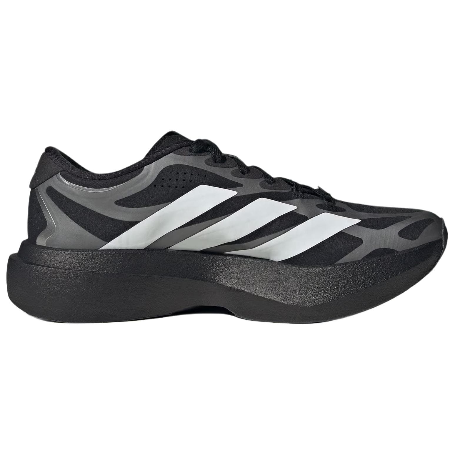 Кроссовки для бега Adidas Adizero Evo SL противоскользящий устойчивый к истиранию увеличивающий высоту с амортизацией для марафонских гонок - изображение 2