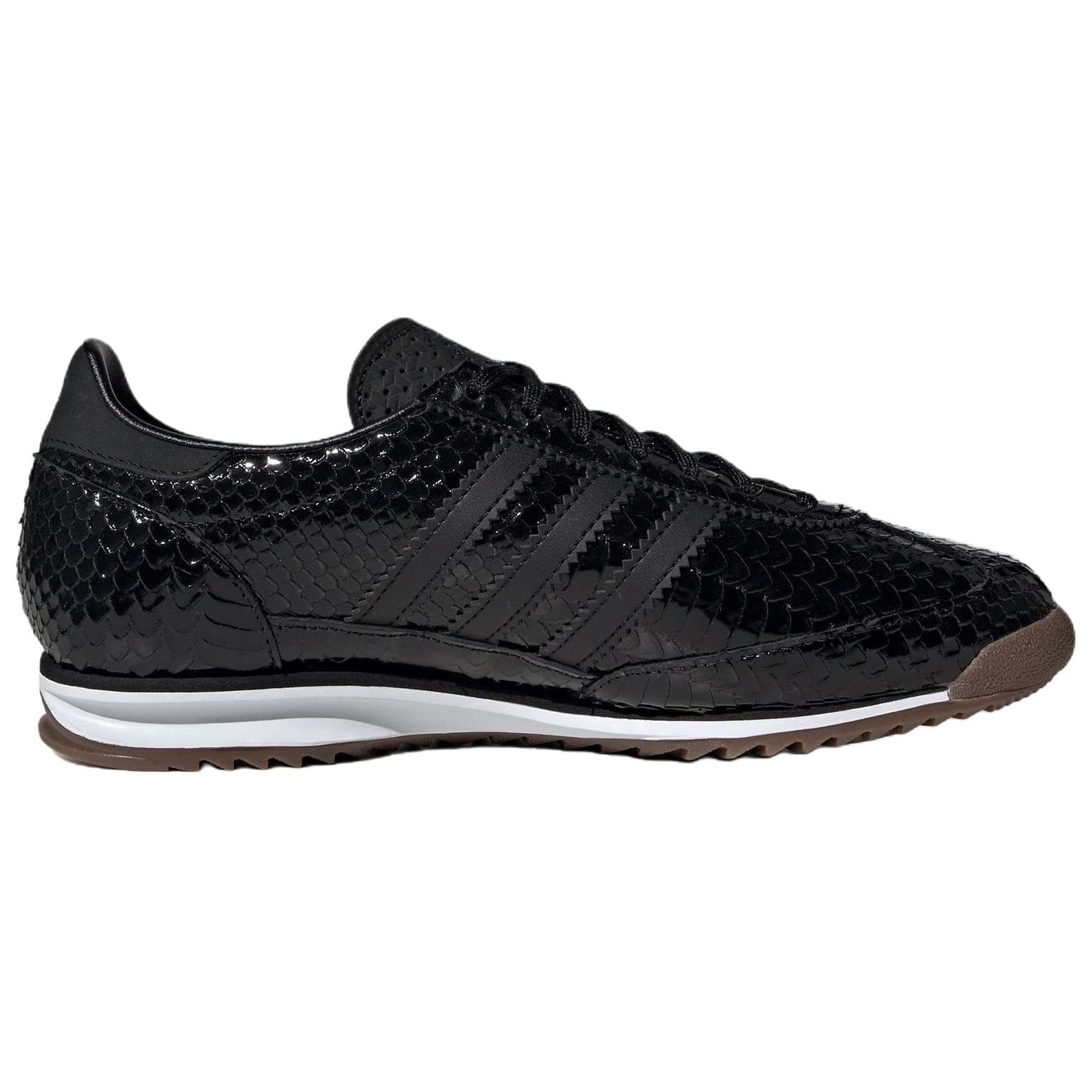 Кроссовки Adidas Originals SL 72 OG Повседневная обувь Женская Черная - изображение 2
