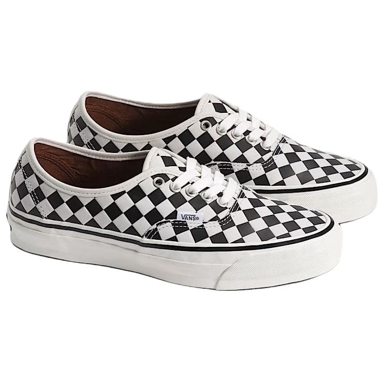 Кроссовки Vans Premium Authentic Low Топ Скейтборд Обувь Унисекс Черный белый - изображение 2