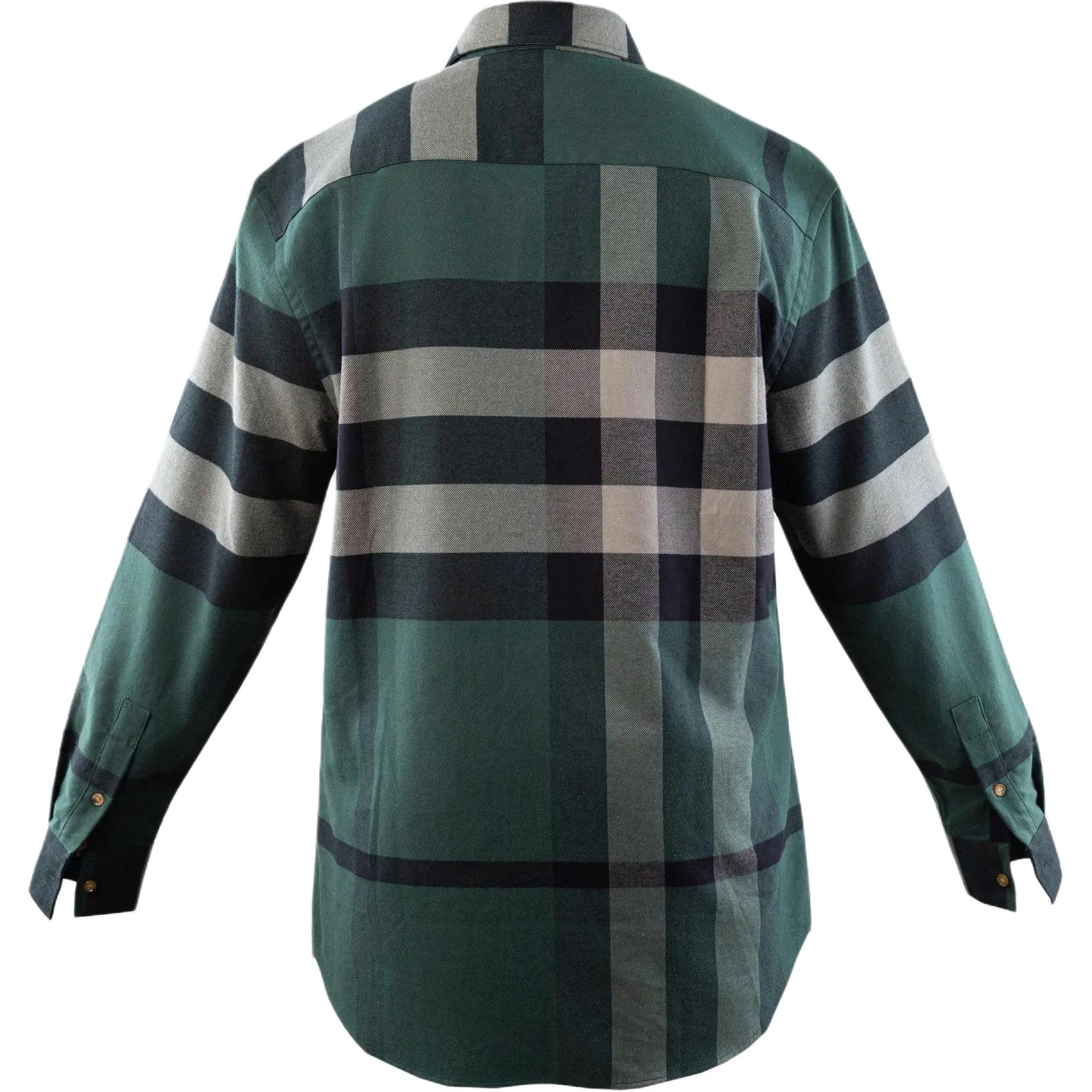 Рубашка Burberry Зеленые Мужские Рубашки - изображение 2