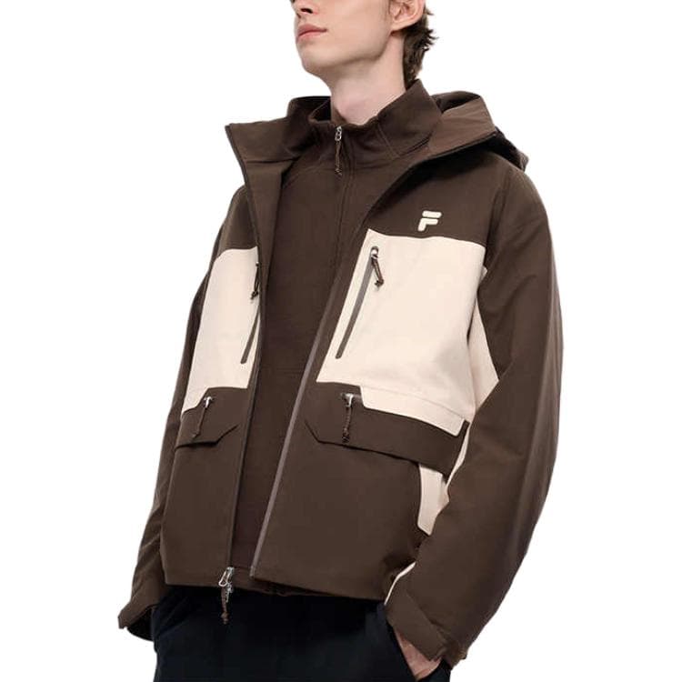 Куртка FILA FUSION FILA FUSION X Куртка Мужская Темно-Каштановый Коричневый - изображение 3