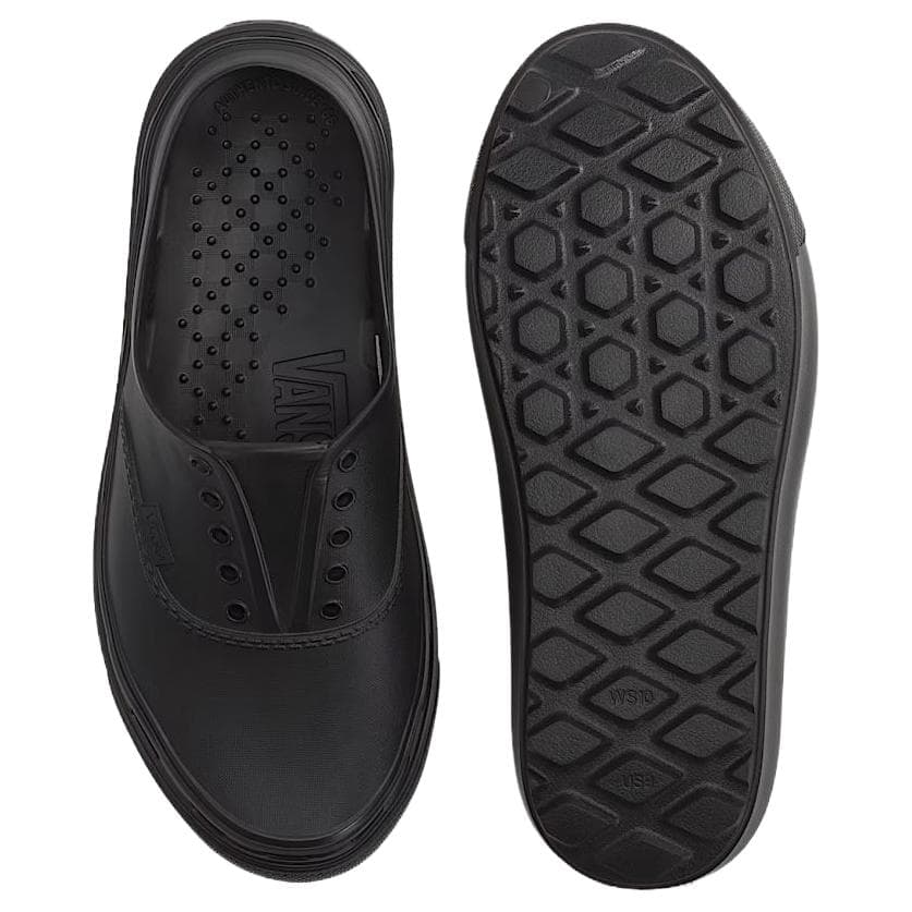 Сандалии Vans Аутентичный Закрытые тапочки Унисекс Черный - изображение 4