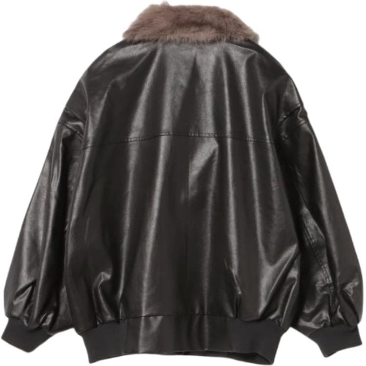 Beams SS26 Кожаная Куртка Женская - изображение 4