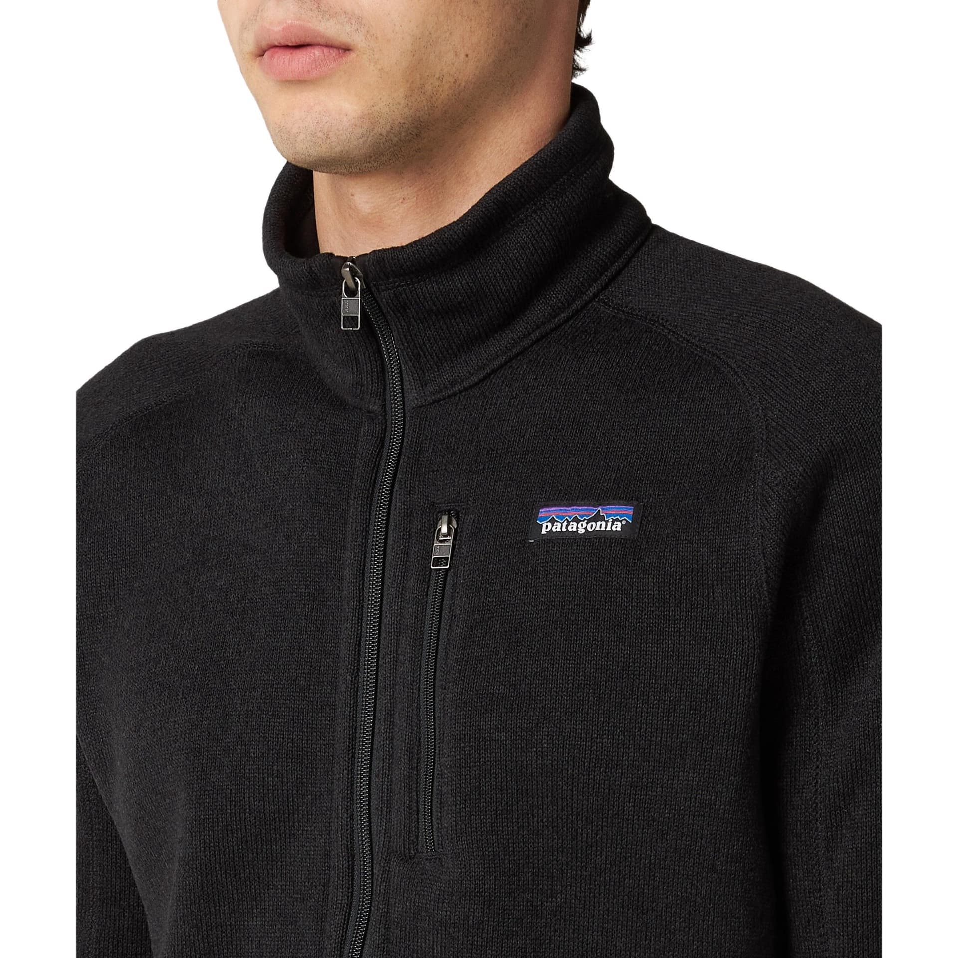 Кофта Patagonia Черные Мужские Свитера - изображение 5