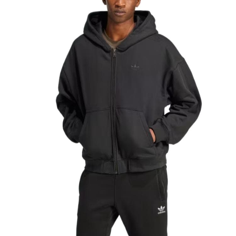 Худи Adidas ESSENTIALS Толстовка Мужское Черное - изображение 2