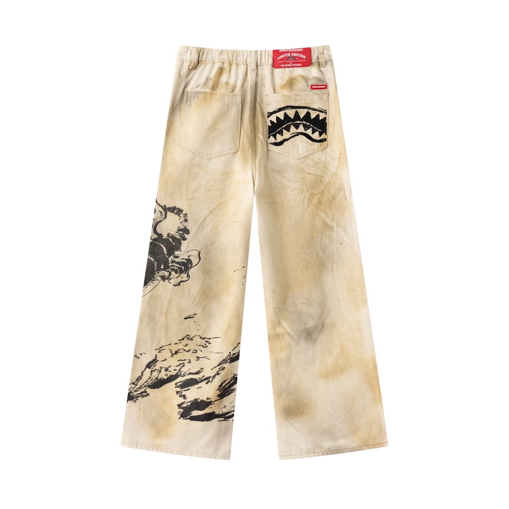 Штаны SPRAYGROUND Песок Мужской Джинсы - изображение 2