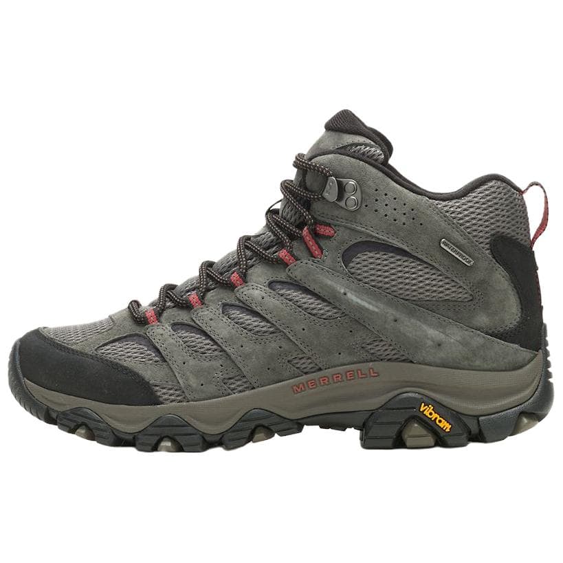 Кроссовки MERRELL MOAB 3 MID Альпинистские и туристические ботинки для мужчин серый зеленый - изображение 1