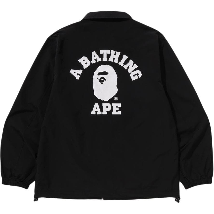 Куртка A BATHING APE COLLEGE COACH JACKET Куртки Пальто Мужской - изображение 2