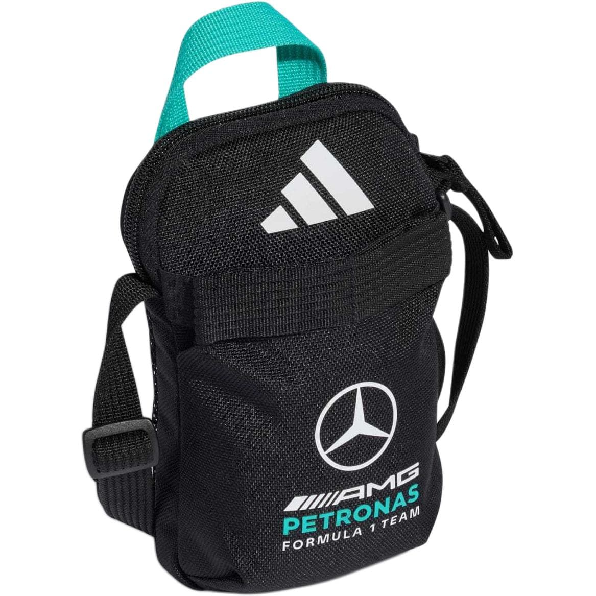 Adidas Mercedes-AMG Молния Полиэфирное волокно Дорожные органайзеры Мужской Черный - изображение 2