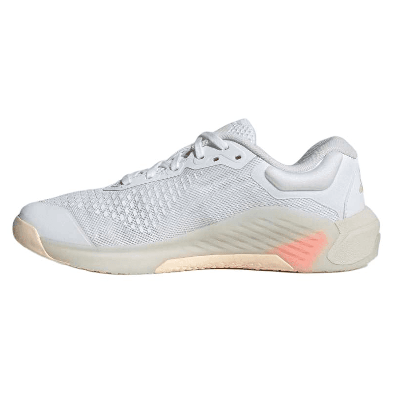 Кроссовки для спортзала Adidas DROPSET 4 Тренировочные кроссовки Женские Белые Серебряные - изображение 3