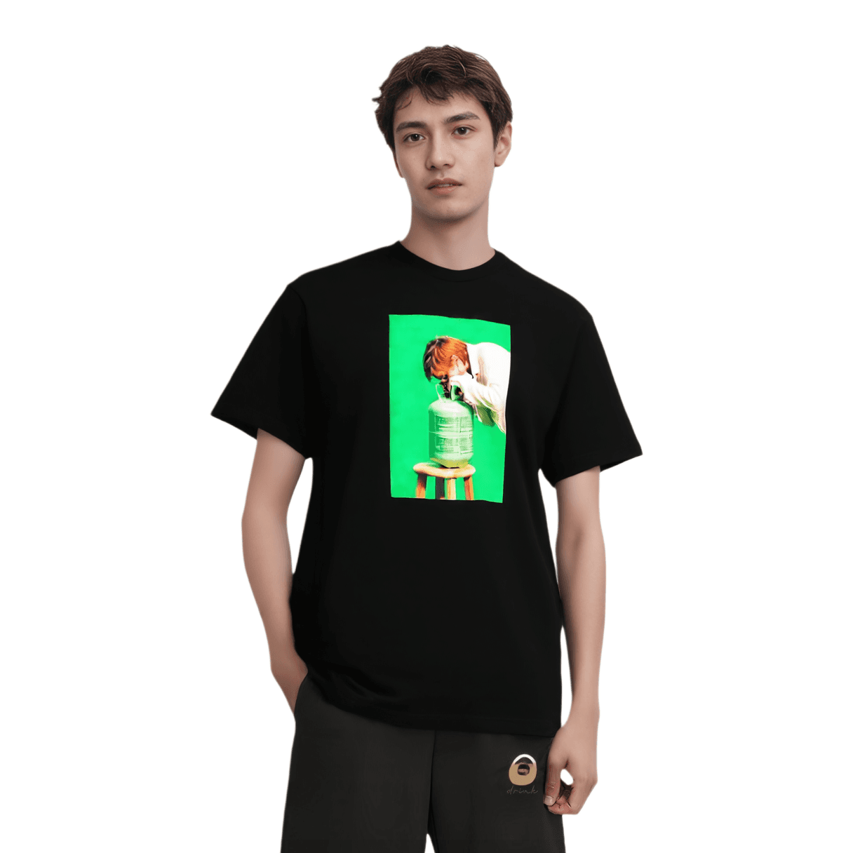 Футболка Supreme x Mark Leckey FW23 WEEK4 GREENSCREEN TEE T - изображение 3