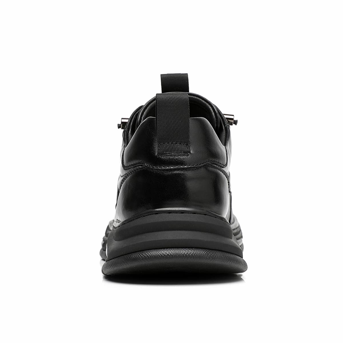 Ботинки HARSON Мужская повседневная обувь низкий топ черный мужской - изображение 4