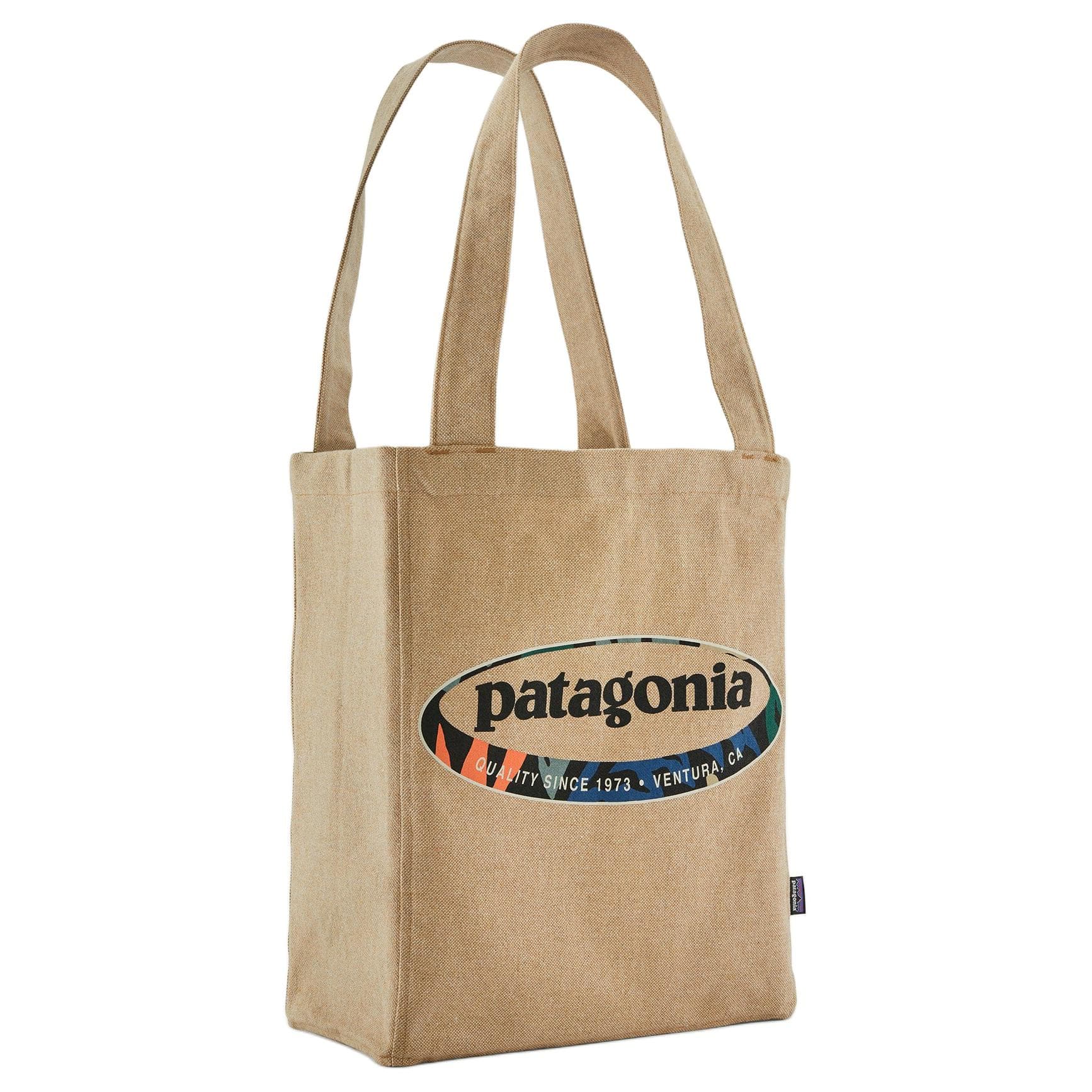 Мини-сумка Patagonia Переработанный хлопок с полиэстером сумка-тоут сумка через плечо женская бежевая - изображение 1