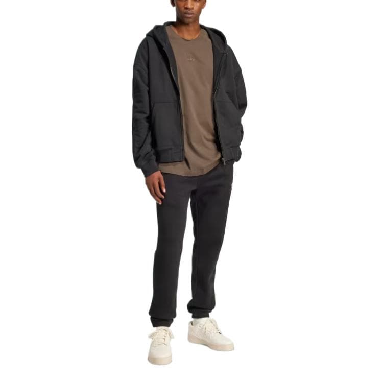 Худи Adidas ESSENTIALS Толстовка Мужское Черное - изображение 4