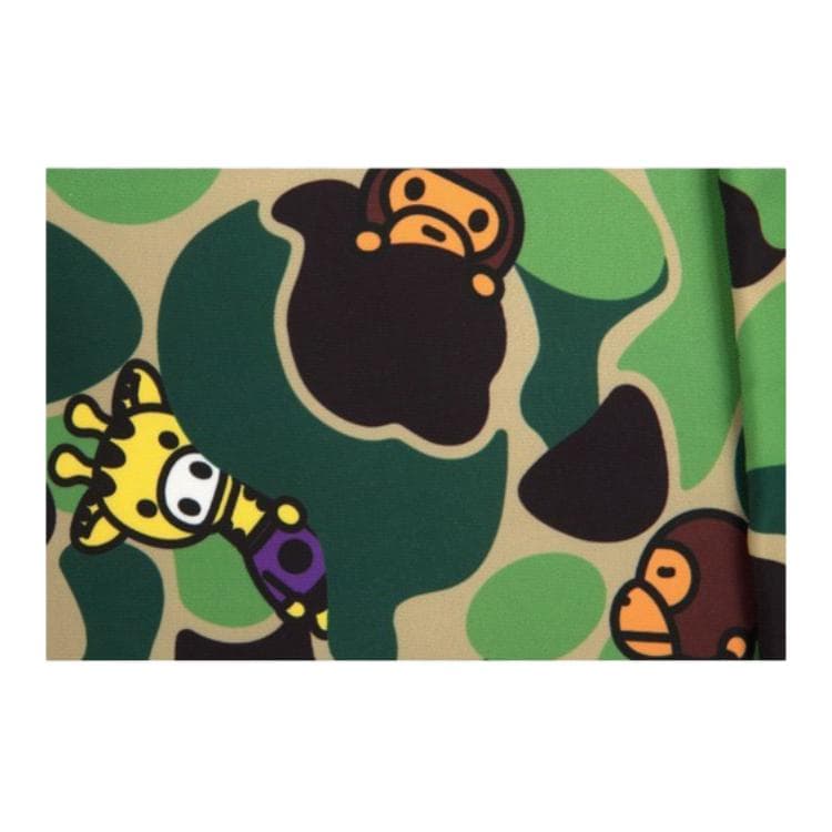 Рюкзак A BATHING APE Полиэстеровый рюкзак большой унисекс зеленый - изображение 4