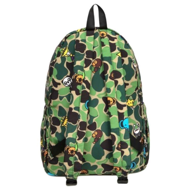 Рюкзак A BATHING APE Полиэстеровый рюкзак большой унисекс зеленый - изображение 3