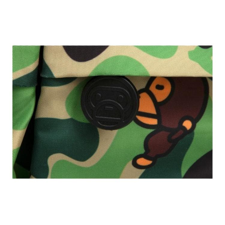 Рюкзак A BATHING APE Полиэстеровый рюкзак большой унисекс зеленый - изображение 5