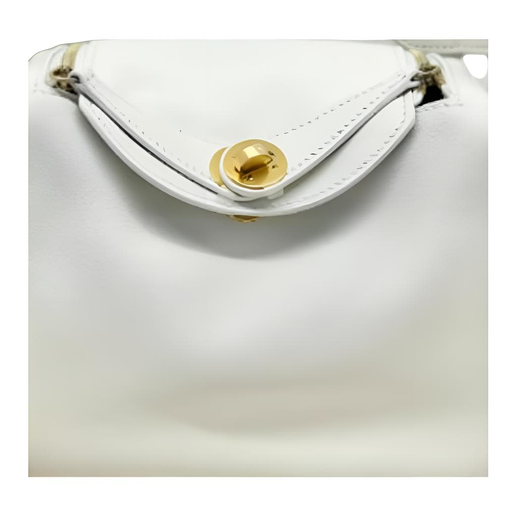 Сумка HERMES Lindy 19 Swift 19 01 Blanc - изображение 4