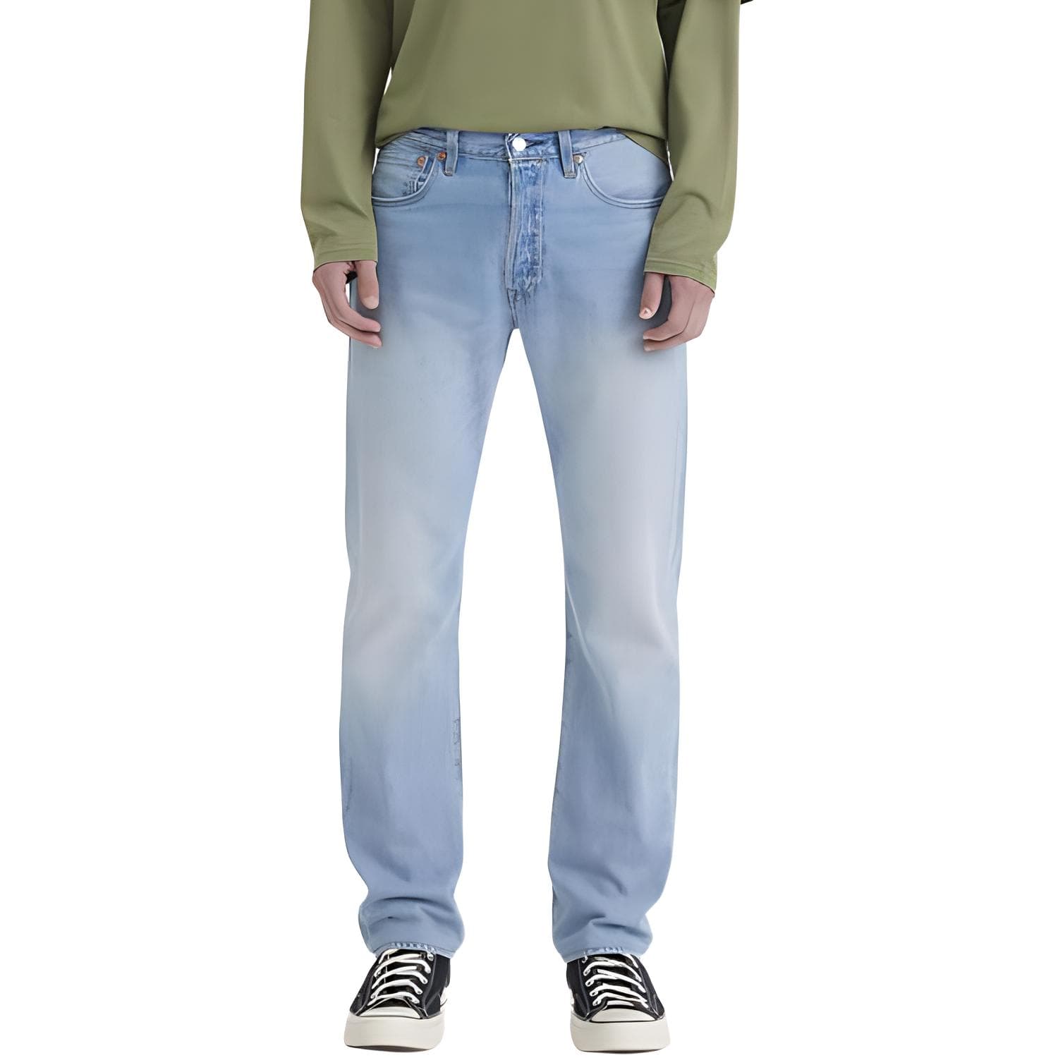 Штаны Levi's 501 Light Blue — фото 4