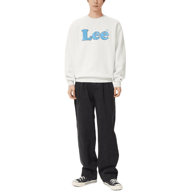 Кофта Lee Long Sleeve Sweatshirt Light Grey - изображение 3