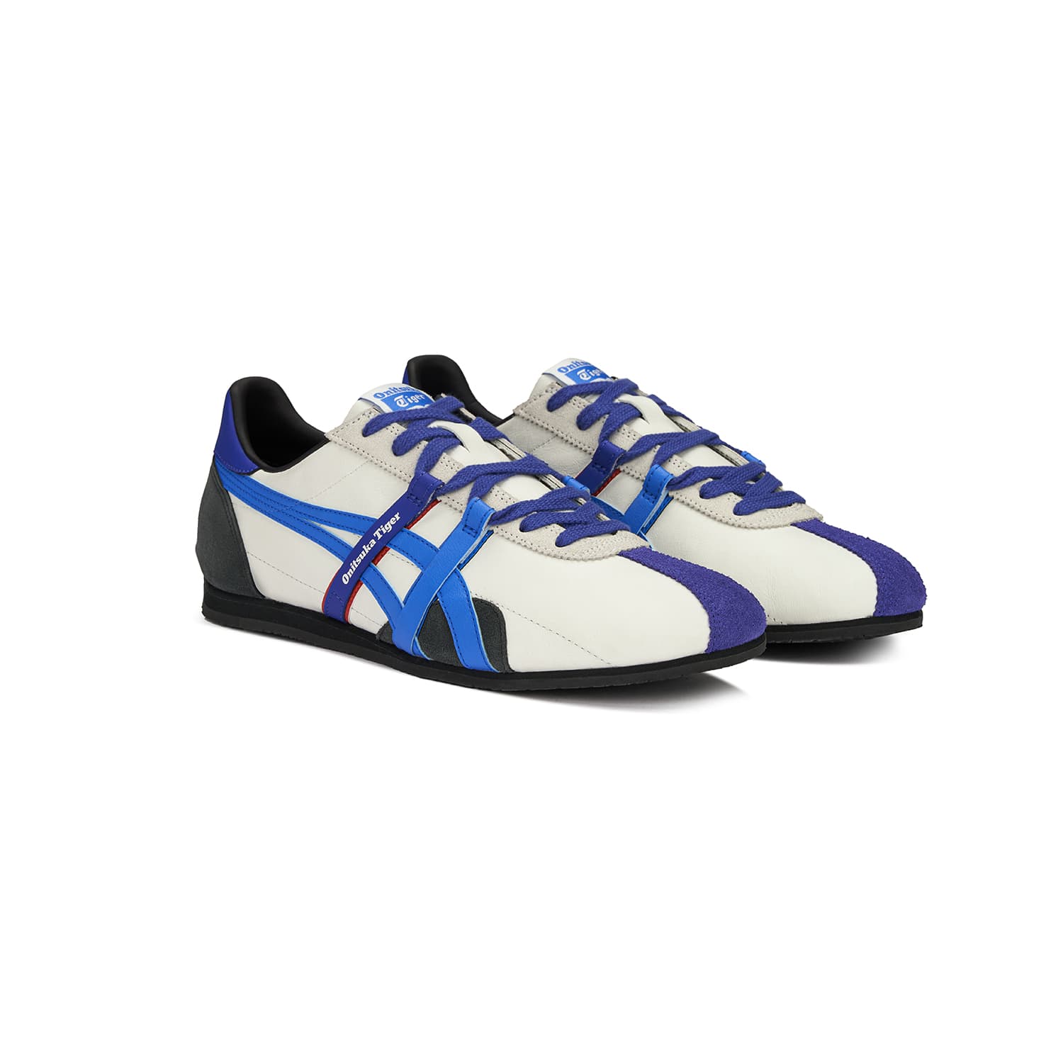 Кроссовки Onitsuka Tiger RUNSPARK 2,0 Беговые кроссовки Low Топ Повседневная обувь Унисекс Белый синий - изображение 3