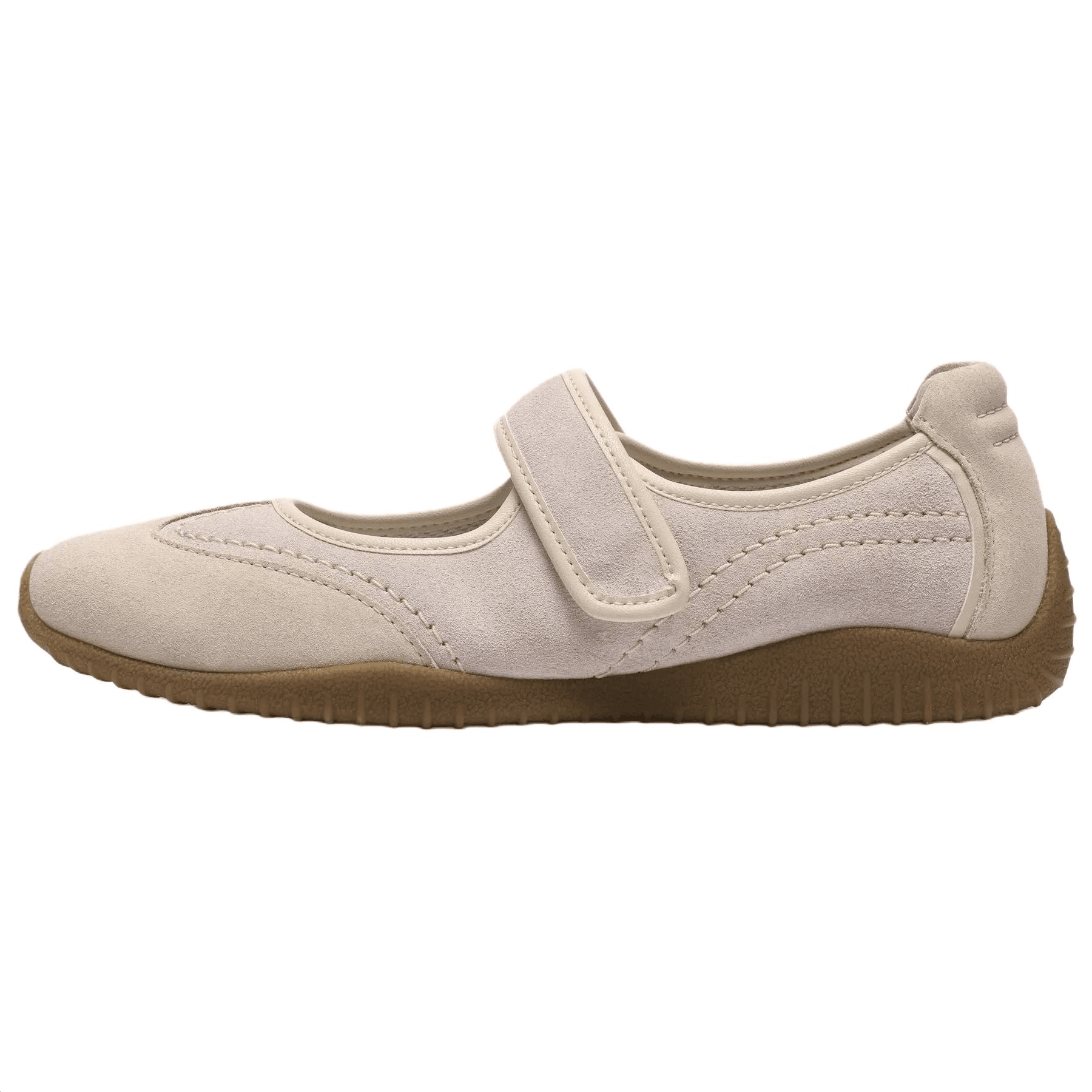 Clarks Meridor Jane Искусственная замша Тонкие и без объема Туфли Мэри Джейн Женские Экрю - изображение 1