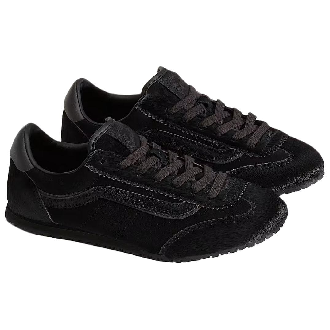 Кроссовки Vans Super Lowpro Повседневная обувь Унисекс Черный - изображение 2