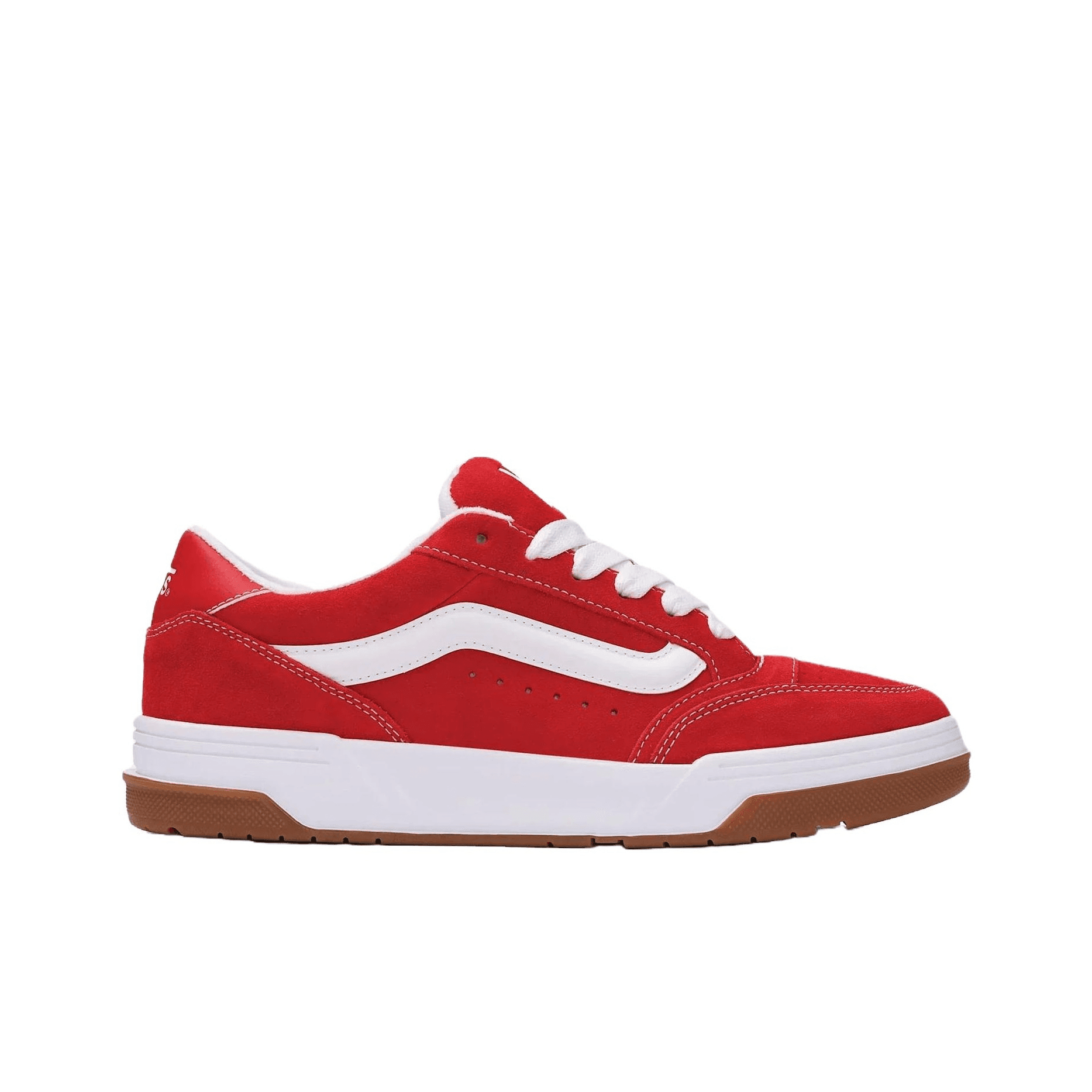 Кроссовки Vans HYLANE Скейтборд Кроссовки Мужские Красные Белые - изображение 2