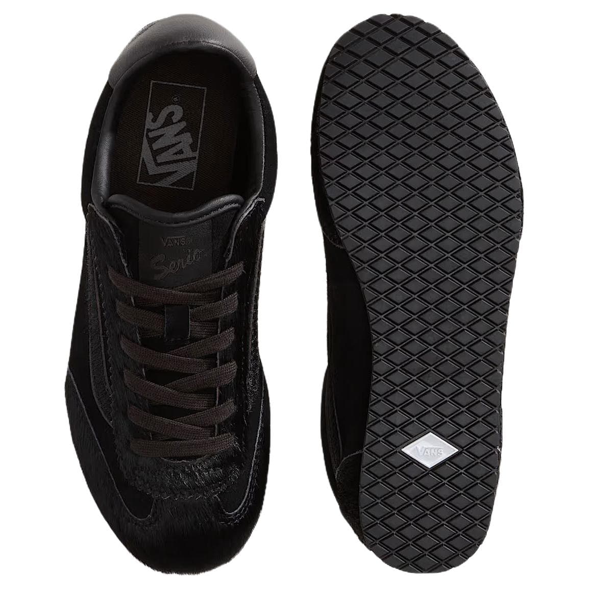 Кроссовки Vans Super Lowpro Повседневная обувь Унисекс Черный - изображение 4