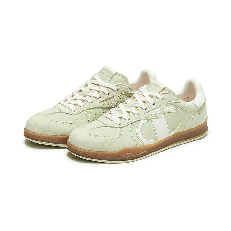 Кроссовки Champion Low Top Повседневная Обувь Женская Спаржа Зеленый Молочный Белый - изображение 3