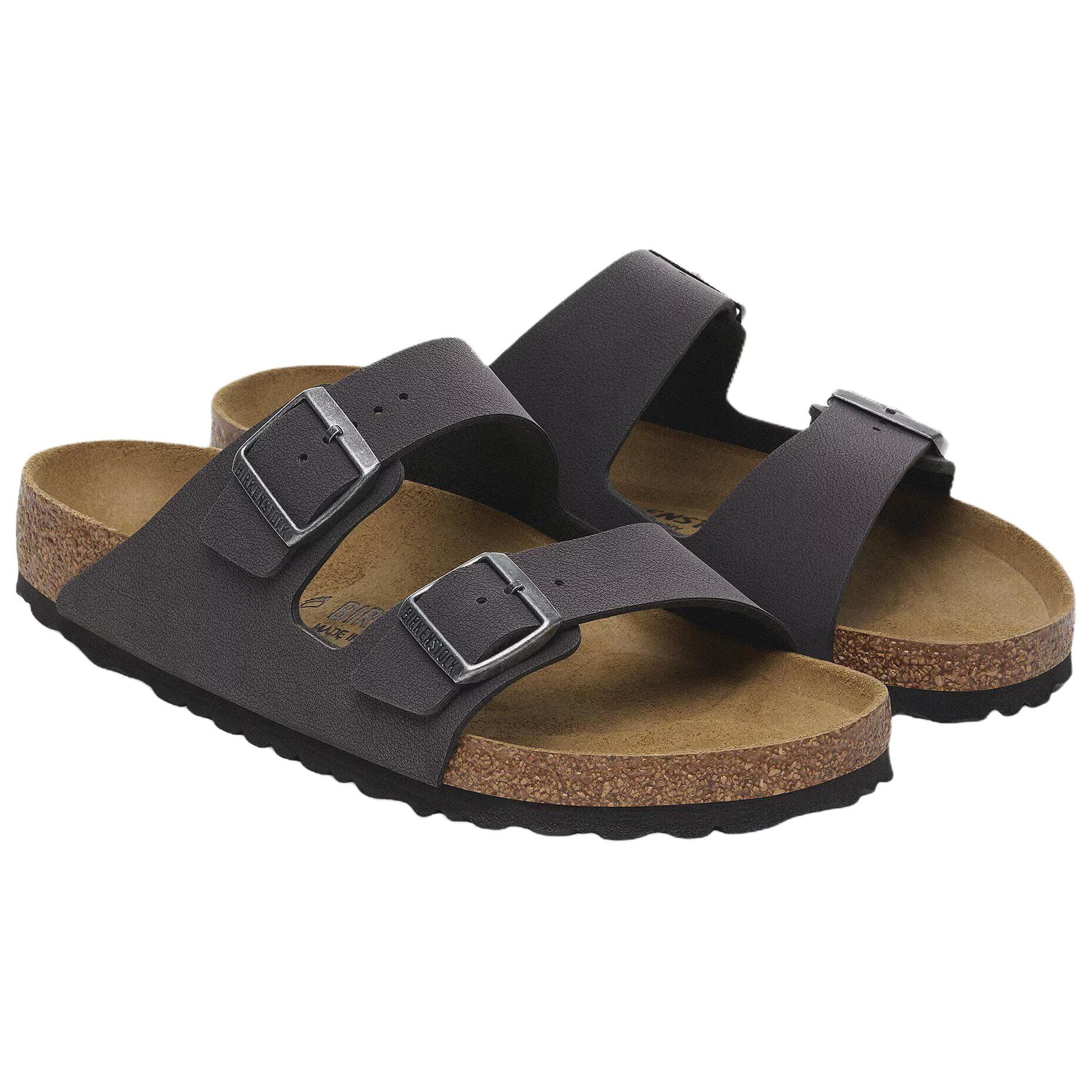 Сандалии Биркенсток Arizona EVA Обувь Birkenstock Унисекс Серый Узкая версия - изображение 3