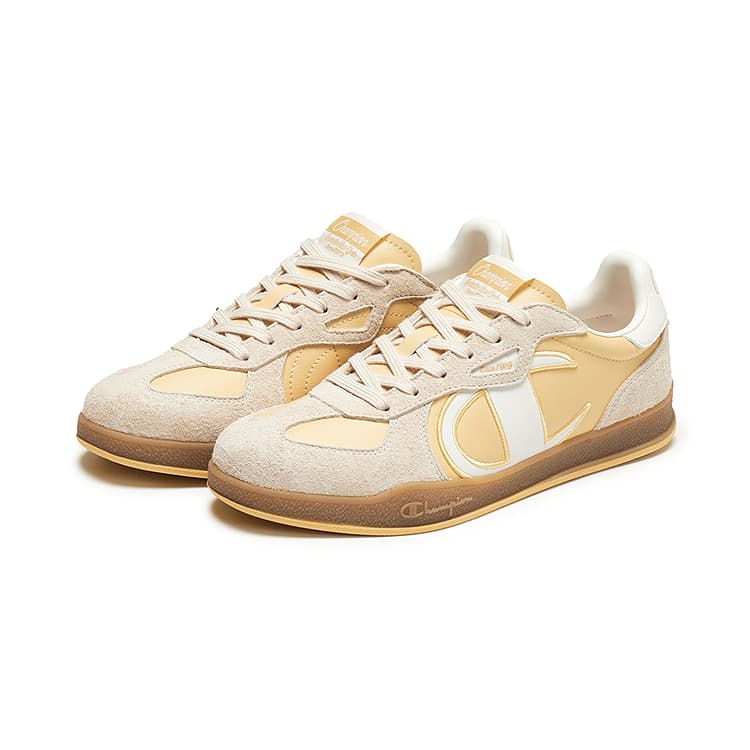Кроссовки Champion Low Top Повседневная обувь Женская Светлый костный Смола Желтый - изображение 2