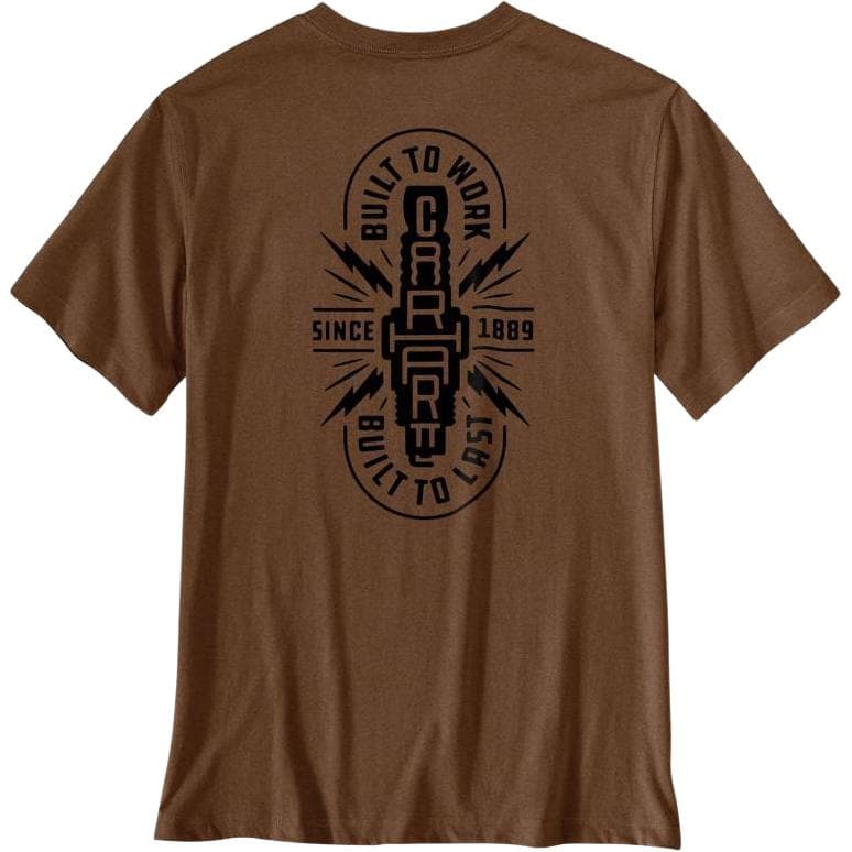 Футболка Carhartt 107440 Мужская рубашка Irvine Relaxed Built T - изображение 2