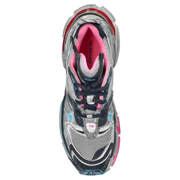 Кроссовки Balenciaga Runner Low Топ Толстая подошва Кроссовки Мужские Серые - изображение 5