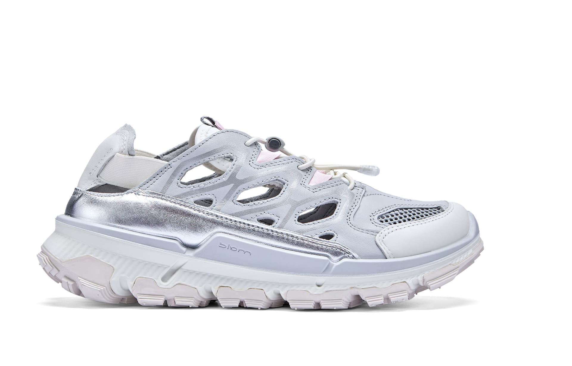 Кроссовки Ecco SS26 Biom 2,2 TRL Коллекция Коровья кожа Повседневная обувь Женская Белая 842383 - изображение 2